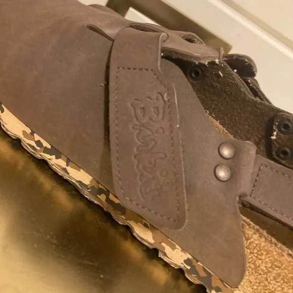 Birkenstocks Birki’s rare camouflage sole clogs - Picture 2 of 6